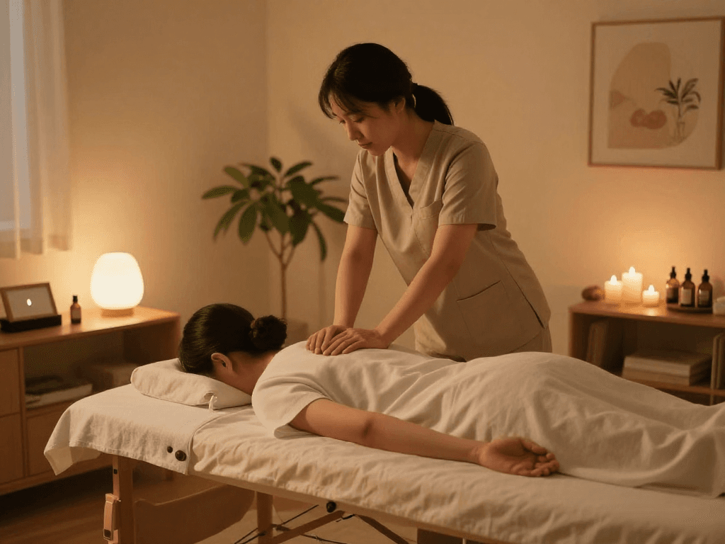 Experience premium 성남출장안마 services in a relaxing home environment with a skilled therapist.