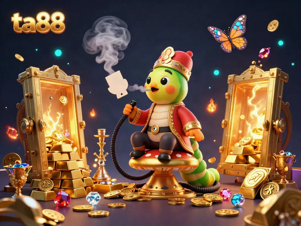 Experience thrilling wins at ta88's vibrant casino with rich visuals and engaging characters.