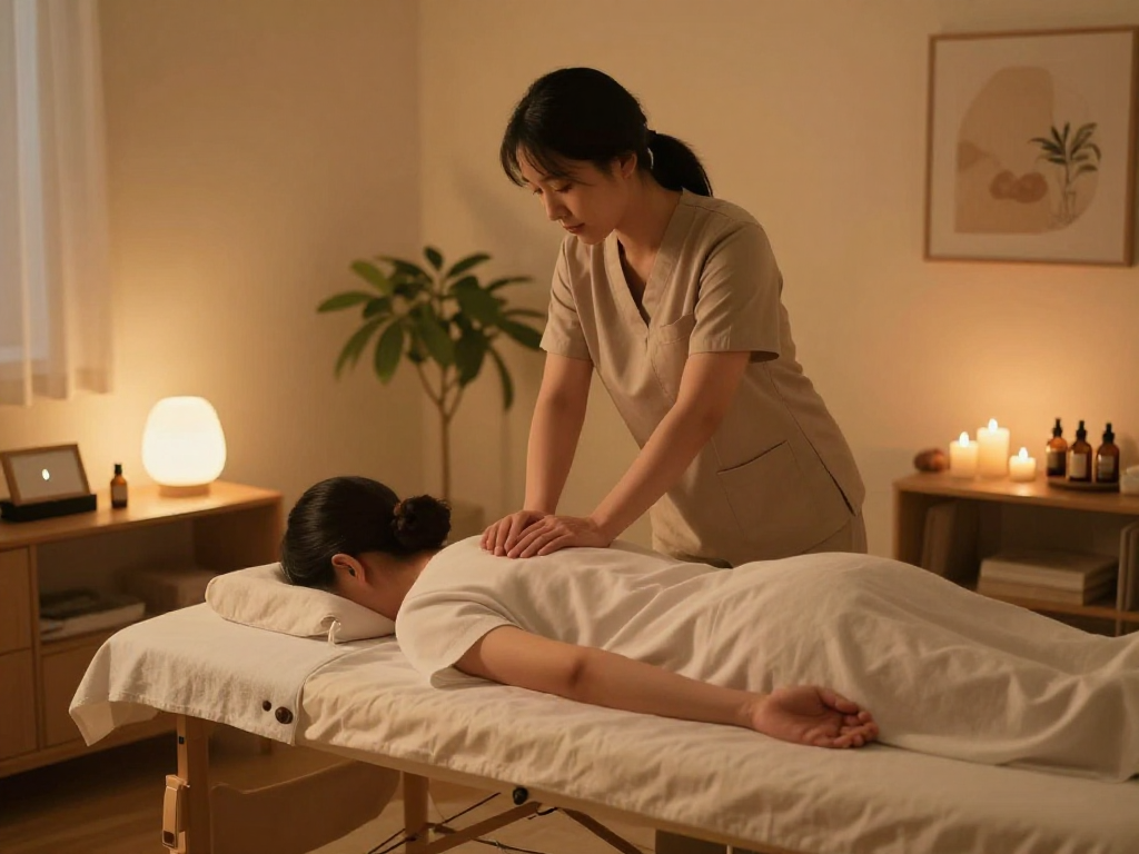 Experience premium 성남출장안마 services in a relaxing home environment with a skilled therapist.
