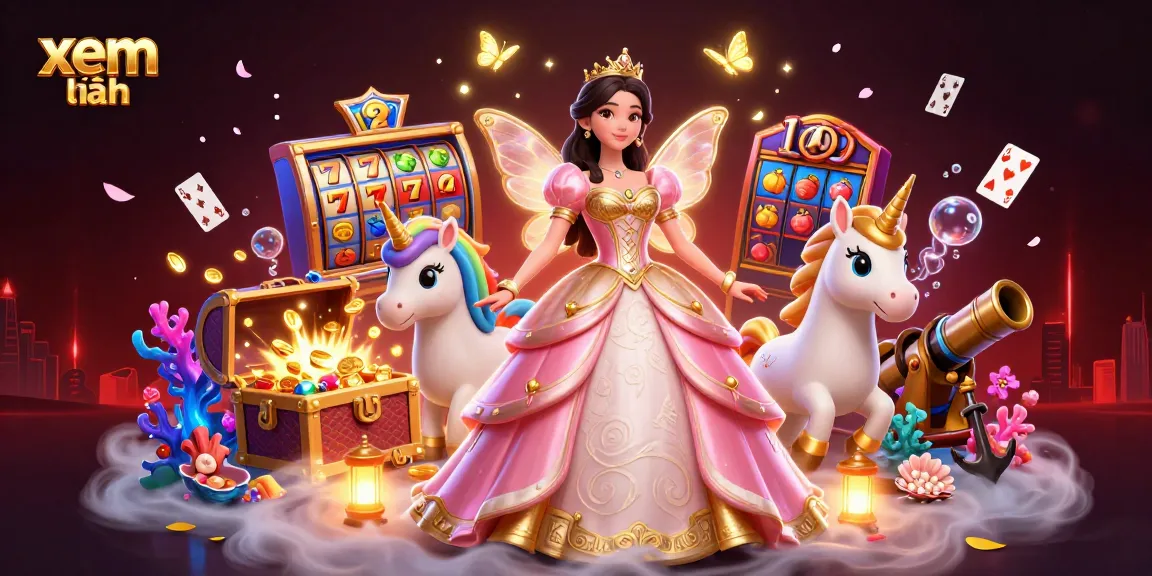 Engage with xeme thêm for an epic casino adventure featuring vibrant slots and animated characters.